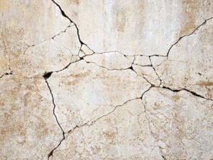 cracked walkway