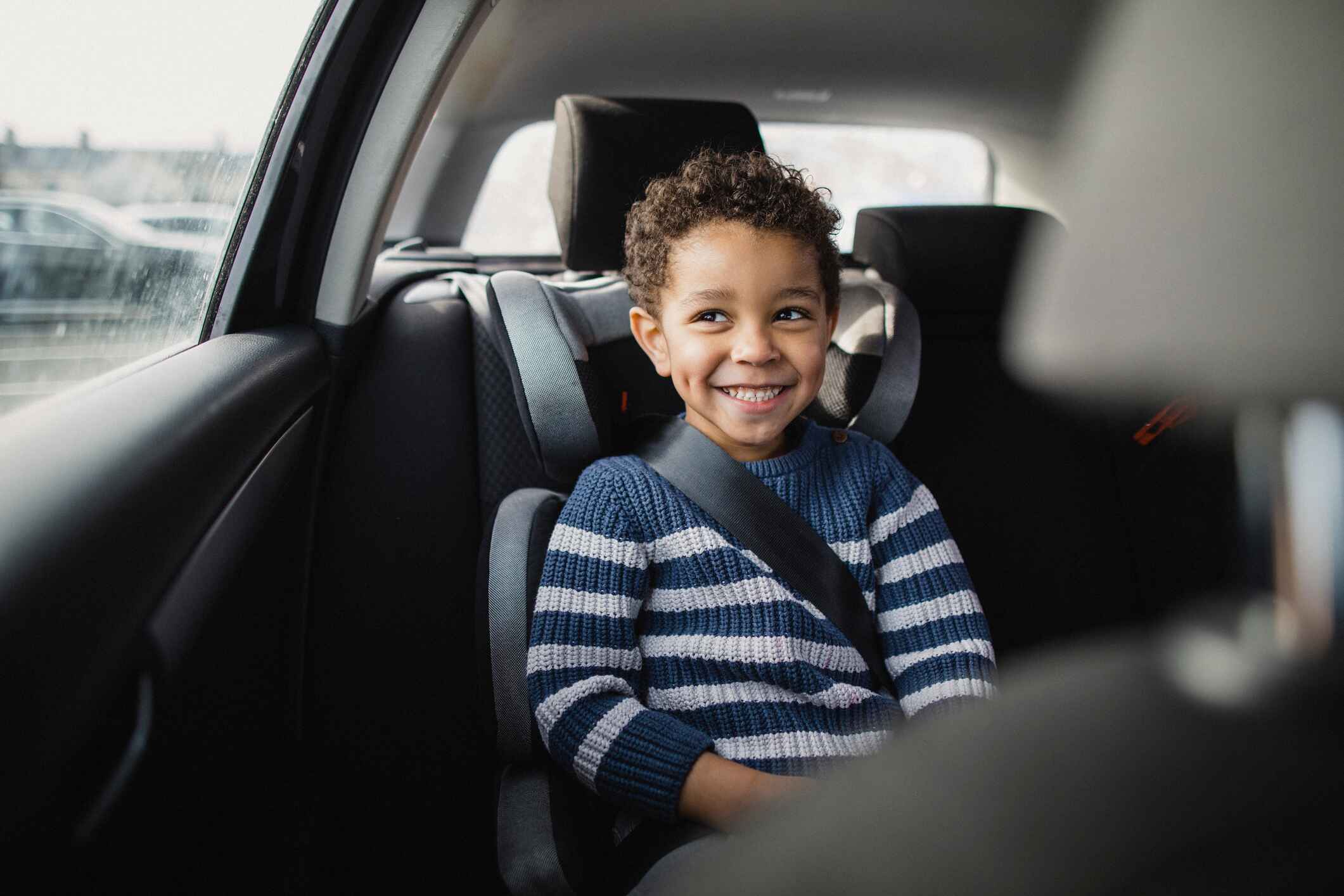 Height and Weight to Sit in Front Seat